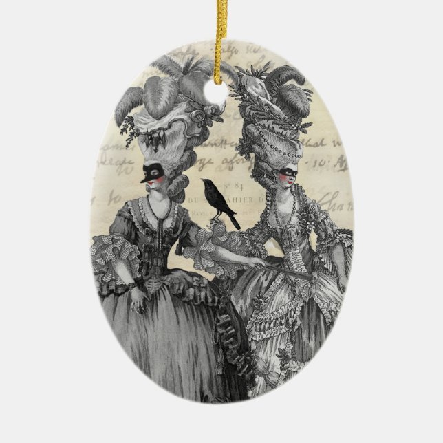 The Halloween Ball Ceramic Tree Decoration (Front)