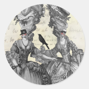 The Halloween Ball Classic Round Sticker