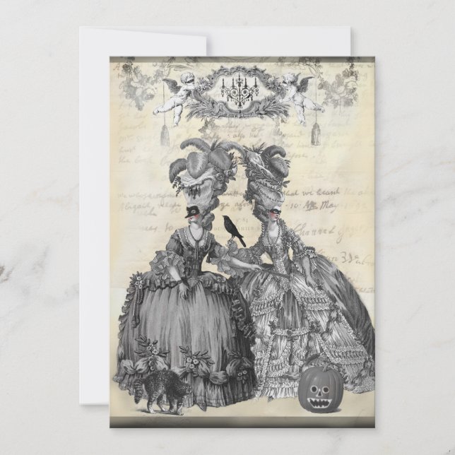 The Halloween Ball Invitation (Front)