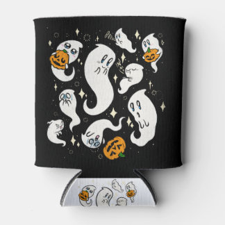 The Halloween Boo Crew - Ghost Party Can Cooler