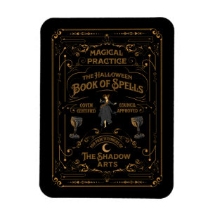 The Halloween Book of Spells   Goth Magnet