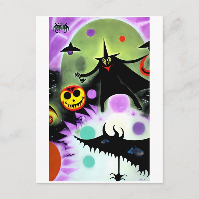 The Halloween Dream Postcard (Front)