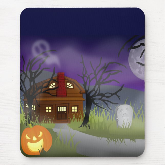 The Halloween Fog- Mouse Mat (Front)