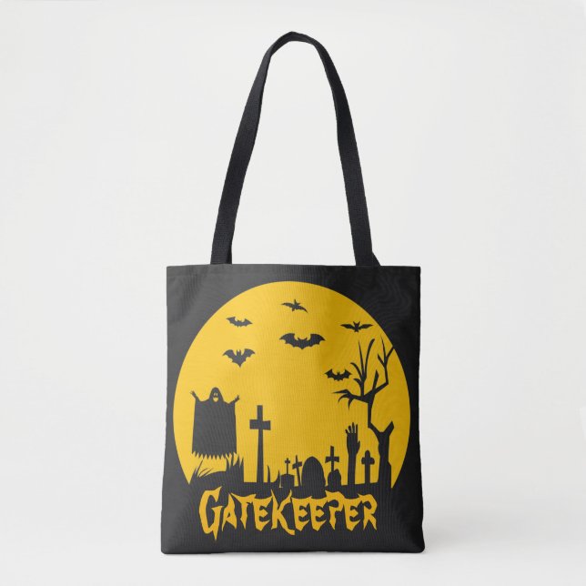 The Halloween Gatekeeper  Tote Bag (Front)
