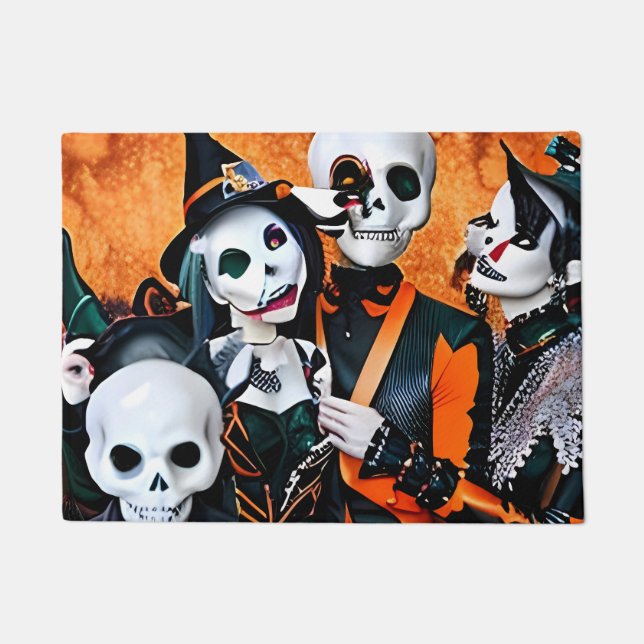The Halloween Holdouts Doormat (Front)