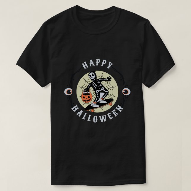 The Halloween night is full of secrets T-Shirt (Design Front)