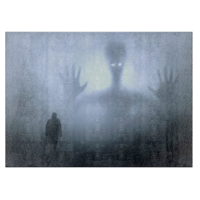 The Halloween Nightmare Cutting Board (Front)