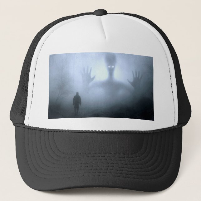 The Halloween Nightmare Trucker Hat (Front)