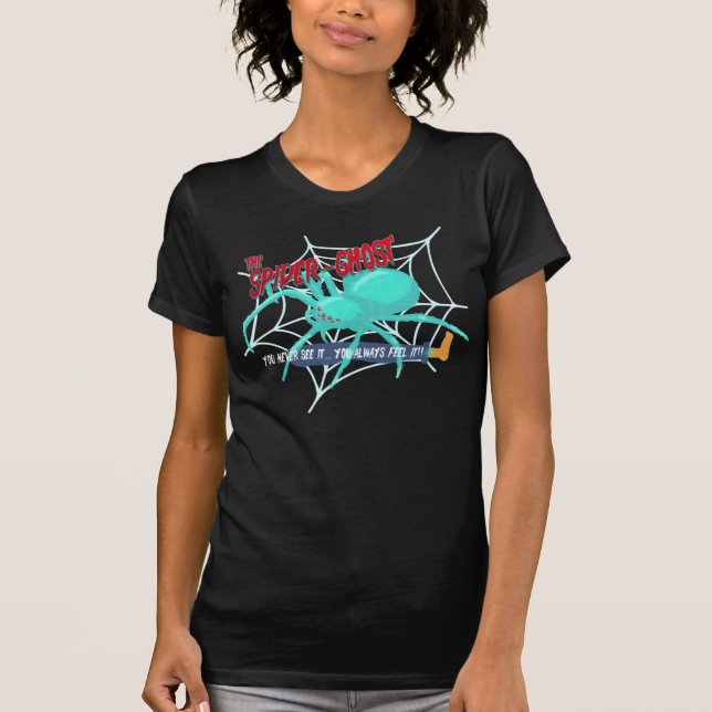 The Halloween Spider Ghost T-Shirt (Front)