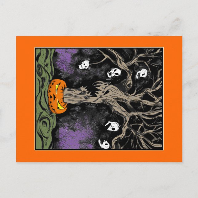 The Halloween Tree Postcard (Front)
