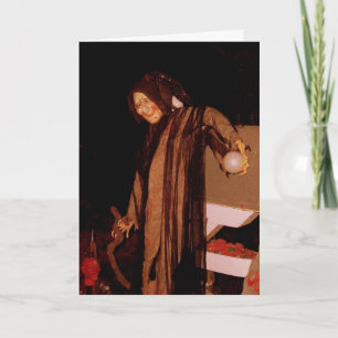 'The Halloween Witch' Halloween Card