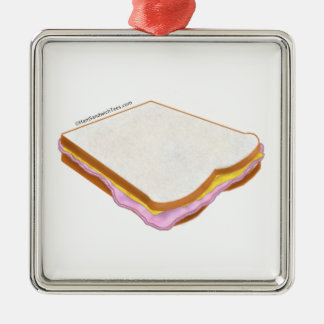 The Ham Sandwich Metal Tree Decoration