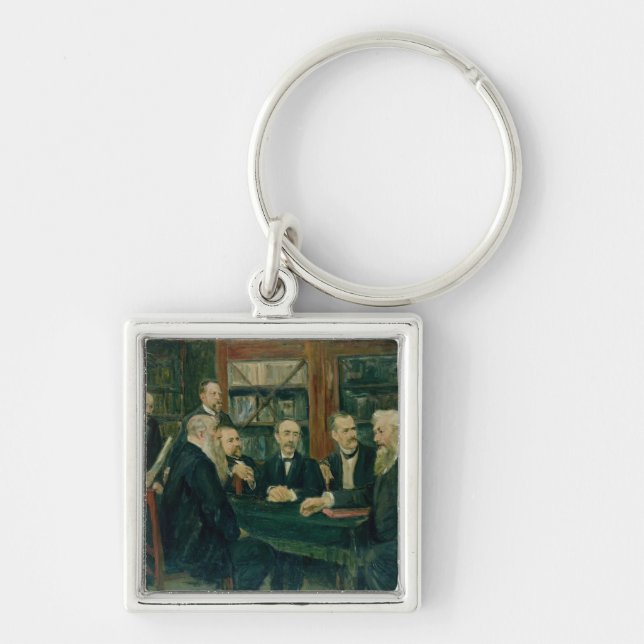 The Hamburg Convention of Professors, 1906 Key Ring (Front)