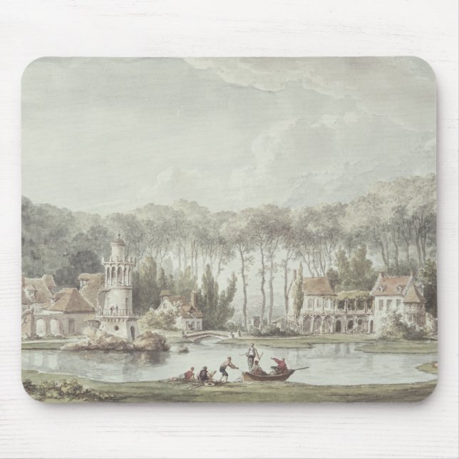The Hameau, Petit Trianon, 1786 Mouse Mat (Front)
