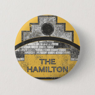 the hamilton 6 cm round badge