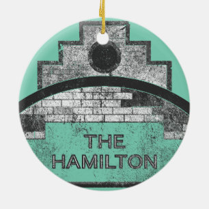 the hamilton ceramic tree decoration