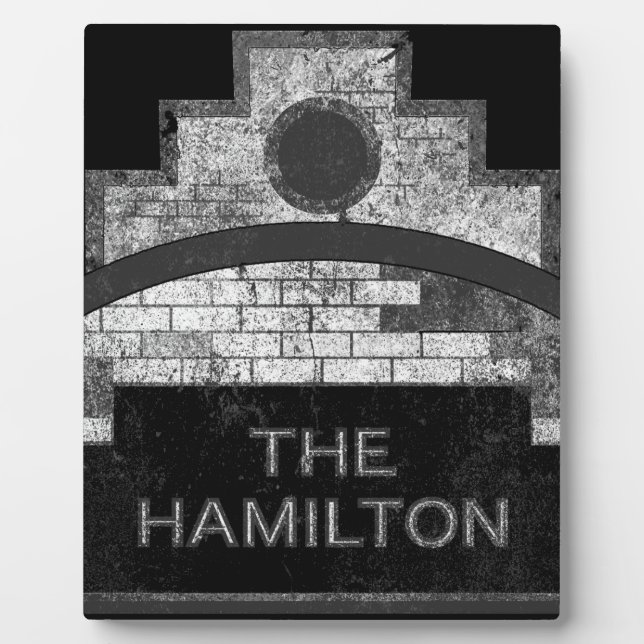 the hamilton plaque (Front)