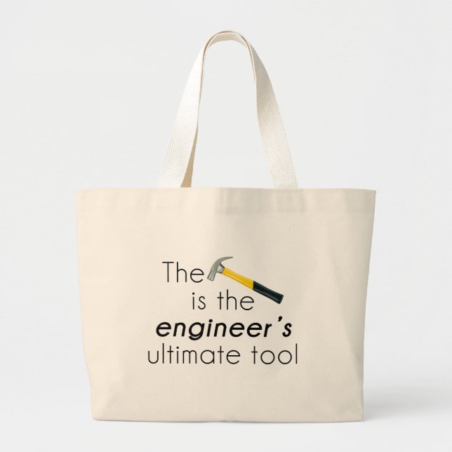 The Hammer Large Tote Bag (Front)