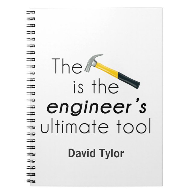 The Hammer Notebook (Front)