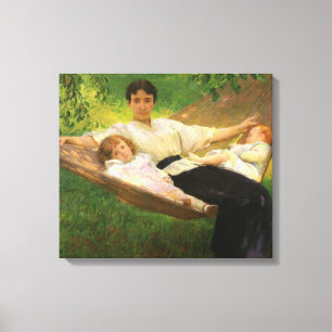 The Hammock (by Joseph DeCamp) Canvas Print