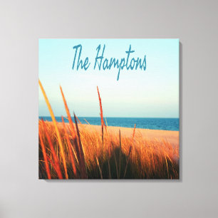 The Hamptons Beach Long Island NewYork Canvas Print