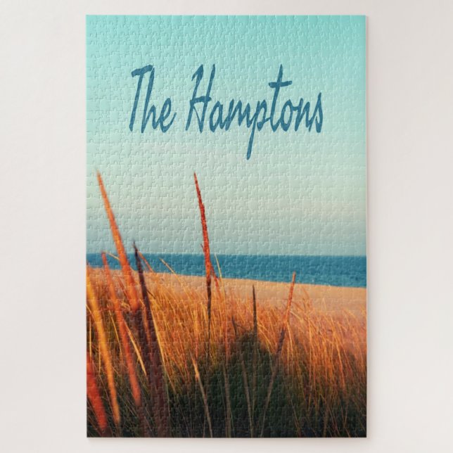 The Hamptons Beach Long Island NewYork Jigsaw Puzzle (Vertical)