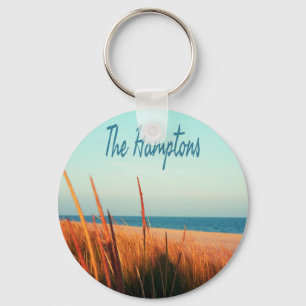 The Hamptons Beach Long Island NewYork Key Ring