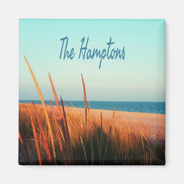The Hamptons Beach Long Island NewYork Magnet (Front)