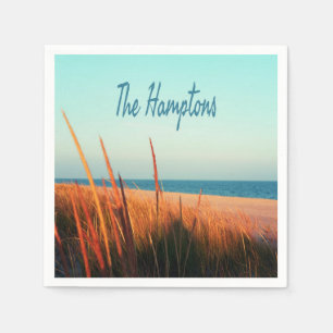 The Hamptons Beach Long Island NewYork Napkin