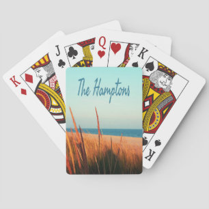 The Hamptons Beach Long Island NewYork Playing Cards