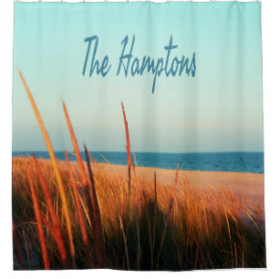 The Hamptons Beach Long Island NewYork Shower Curtain