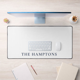 The Hamptons Preppy Coastal Desk Mat