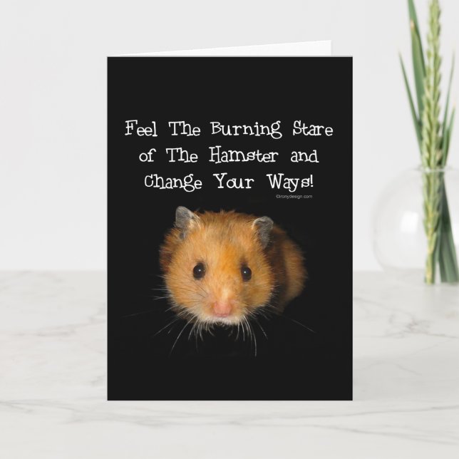 The Hamster Card (Front)