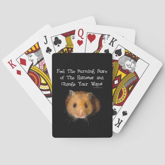 The Hamster Playing Cards (Back)