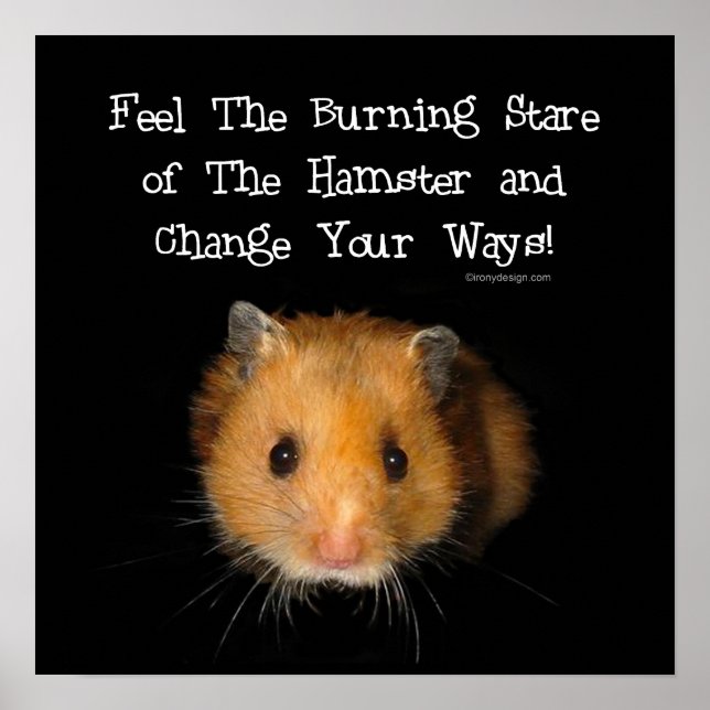The Hamster Poster (Front)