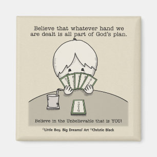 The Hand We're Dealt Magnet