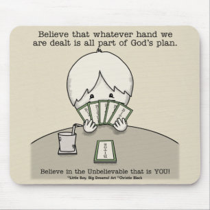The Hand We're Dealt Mouse Mat