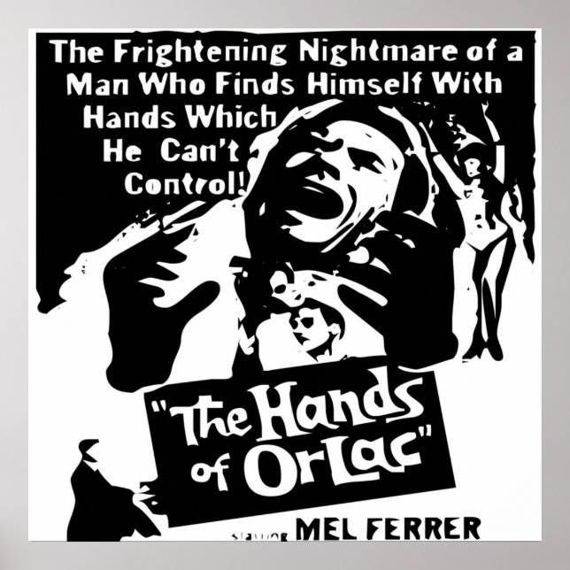 The Hands of Orlac Poster (Front)
