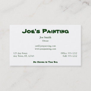 The Handyman Business Card