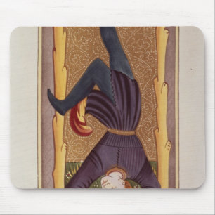 The Hanged Man, tarot card, French Mouse Mat
