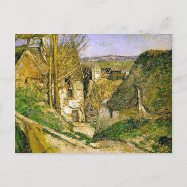 The Hanged Man's House by Paul Cezanne Postcard (Front)