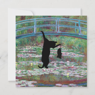 The Hanging Black Cat and Mouse