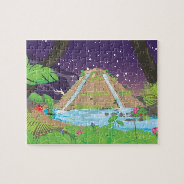 The Hanging Gardens of Babylon Jigsaw Puzzle (Horizontal)