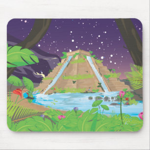The Hanging Gardens of Babylon Mouse Mat