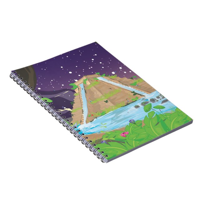 The Hanging Gardens of Babylon Notebook (Right Side)