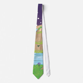 The Hanging Gardens of Babylon Tie