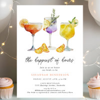 The Happiest Of Hours Cocktail Bridal Shower