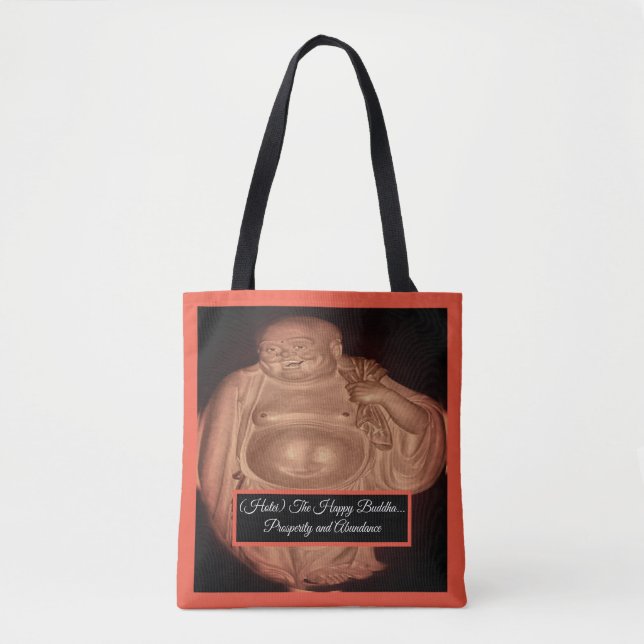 The Happy Buddha Tote Bag (Front)