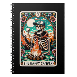 The Happy Camper Tarot Card Notebook Collection