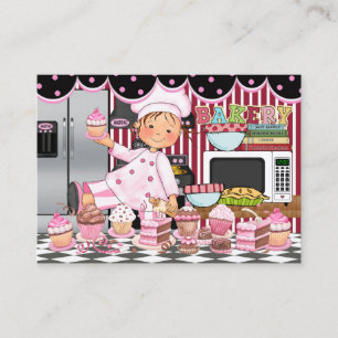 The Happy Chef / Caterer / Bakery - SRF Business Card